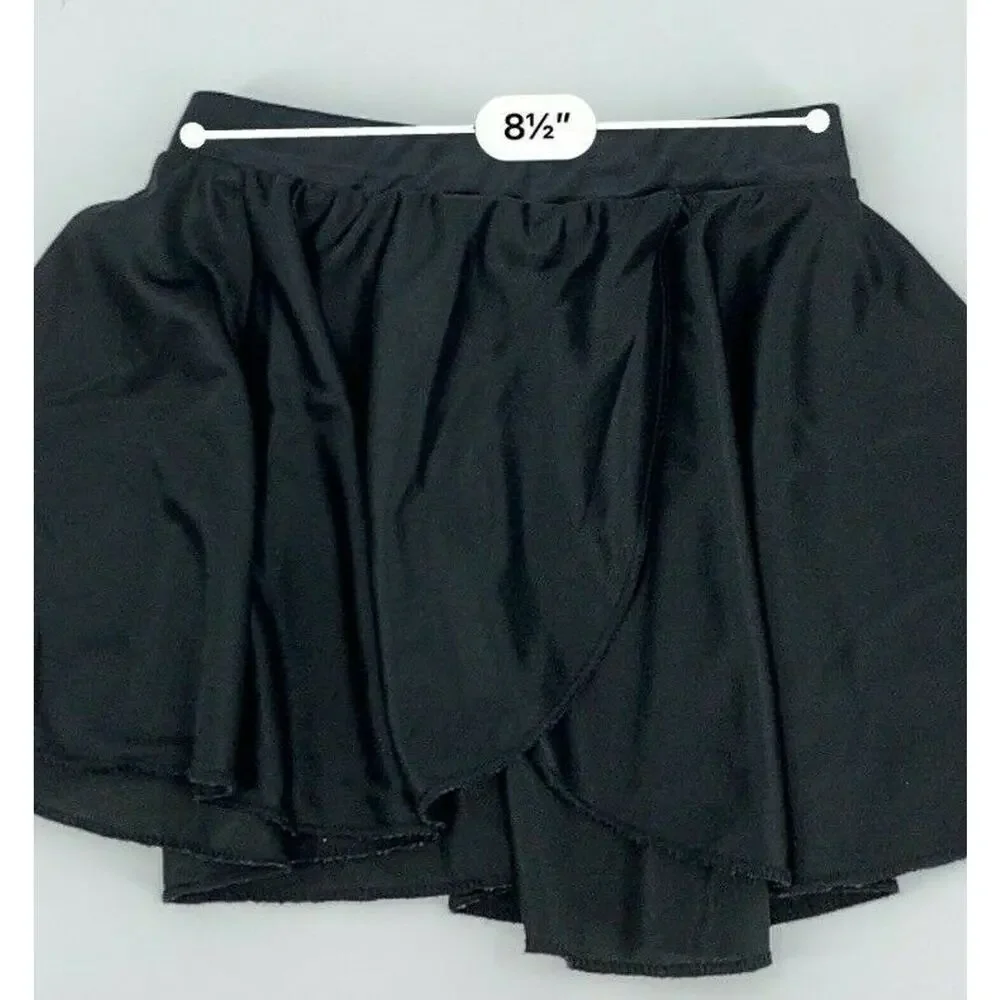 Leos Dancewear Danskin Girls Dance Pants Skirt Bottoms Bundle Ruffle Flare